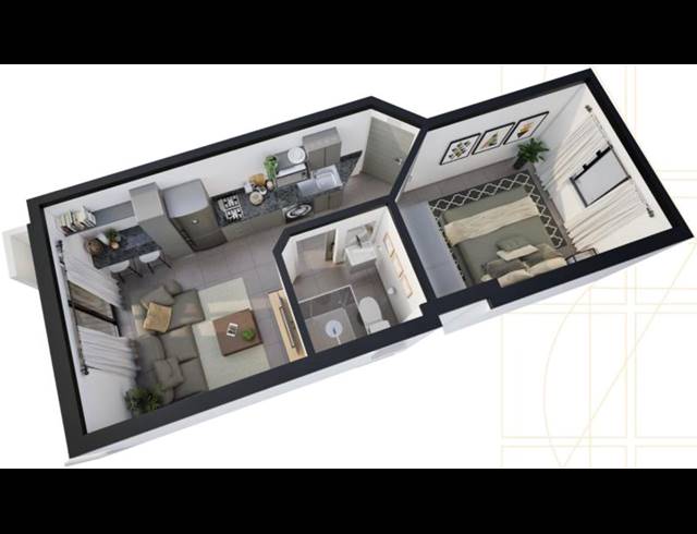 1 BEDROOM APARTMENT FOR SALE IN VORNA VALLEY